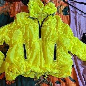 FP Movement by Free People Neon Yellow Raincoat